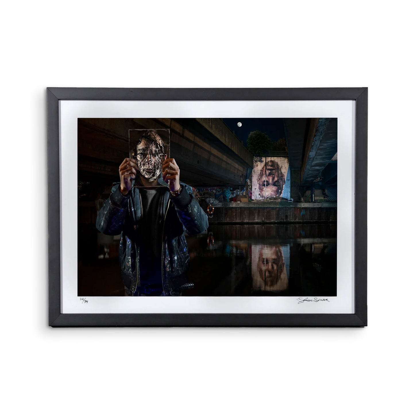 Borondo special edition print (framed and free delivery)