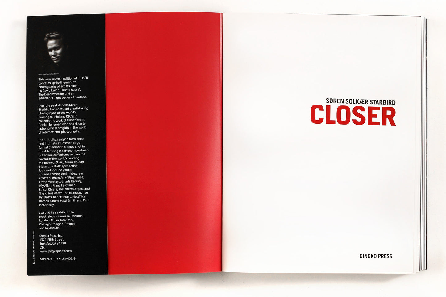 Closer paperback book (SOLD OUT)