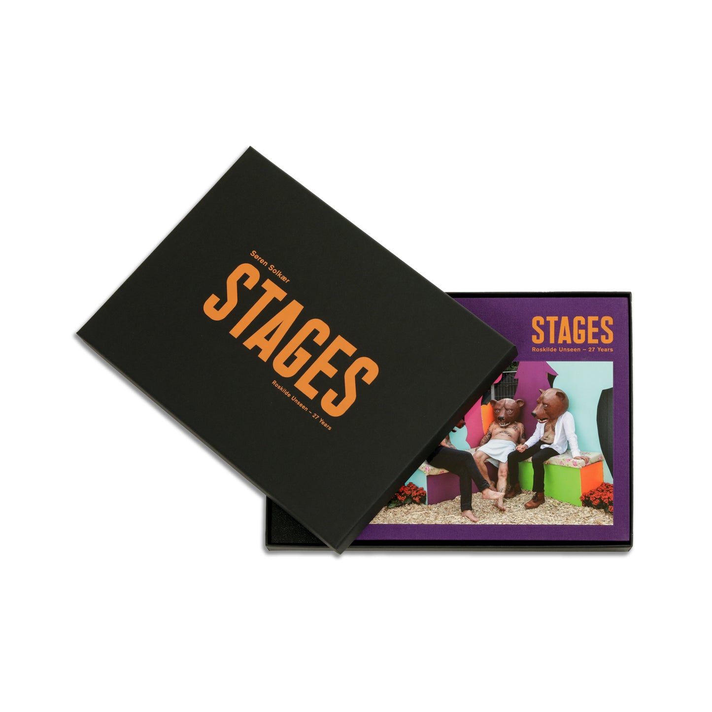 Stages box with book and a limited edition print