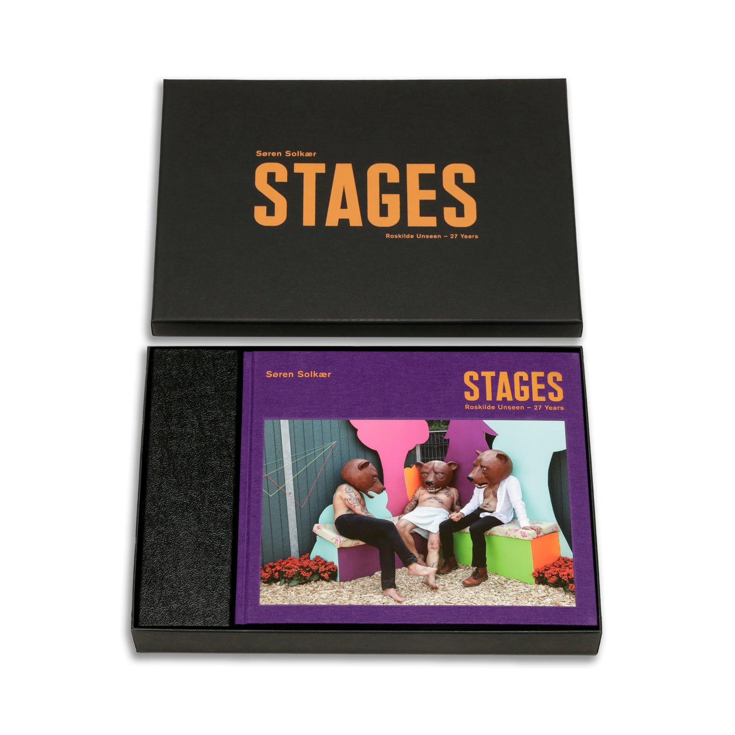 Stages box with book and a limited edition print
